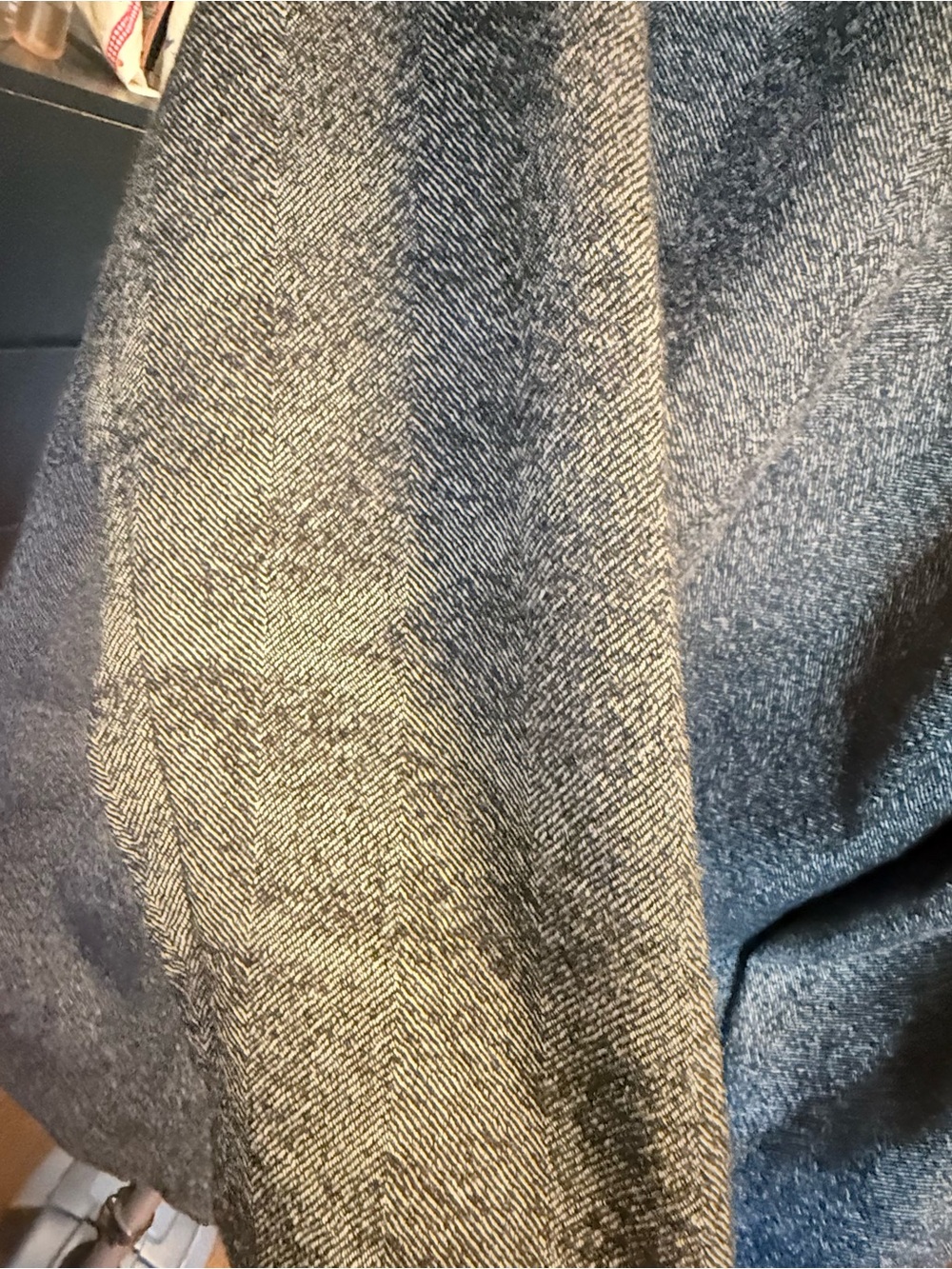 Yigal Azrouel Womems  Grey Button-Front Pea Coat - Picture 7 of 14